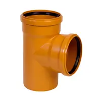 Разклонител Pestan PVC за канализация с уплътнител ф 160х160 мм, 87 °