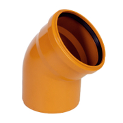 Дъга PVC Pestan за канализация с уплътнител  ф 110 мм, 30 ° - product - 126 PTN 079