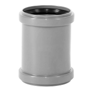 Муфа Pestan PP за канализация с уплътнител  ф 75 мм, сив - product - 126 PTN 407