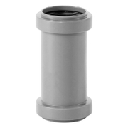 Муфа Pestan PP за канализация с уплътнител  ф 40 мм, сив - product - 126 PTN 427