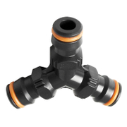 Съединител на маркучи G.F. бърза връзка М - бърза връзка М - бърза връзка М пластмасов 1/2 - 5/8 - 3/4 - product - 126 SJK 106