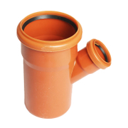 Разклонител PiB PVC за канализация с уплътнител ф 110x50 мм, 45 ° - product - 126 URM 036