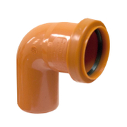 Коляно PVC PiB за канализация с уплътнител  ф 50 мм, 87.5 ° - product - 126 URM 032