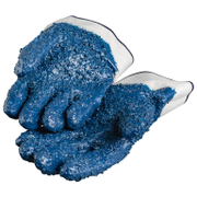 Ръкавици REMS топени в нитрил   размер 10, черно и бяло  - promo-pack - 126289