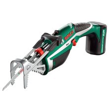 Саблен трион Bosch акумулаторен  с плавно регулиране с 1 батерия и зарядно, 10.8 V, 1.3 Ah, 0-1600 хода/мин Keo