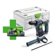 Перфоратор Festool акумулаторен  с подарък с 1 батерия без зарядно, SDS-plus, 18 V, 4 Ah, 1.8 J, 0-4895 уд./мин BHC 18-Basic-4.0