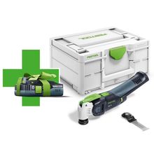 Осцилатор многофункционален Festool акумулаторен  с подарък с 1 батерия без зарядно, 18 V, 4 Ah, 10 000-19 500 вибр./мин Vecturo OSC 18 E-Basic-4.0