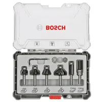 Фрезер за дърво профилен Bosch с карбидни пластини комплект  6 бр., ф 6 мм