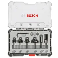 Фрезер за дърво профилен Bosch с карбидни пластини комплект  6 бр., ф 8 мм