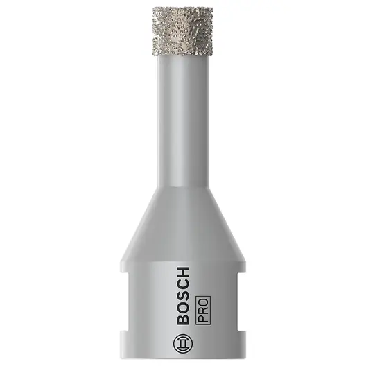 Фрезер за керамика Bosch диамантен за сухо пробиване  10 мм, 30 мм, M14, PRO Ceramic dry