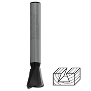 Фрезер за дърво профилен Bosch тип лястовича опашка с карбидни пластини  15 °, ф 12.8x12/52 мм, ф 6.35 мм, PRO - product - 127 BSH 934