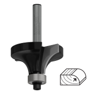 Фрезер за дърво профилен Bosch за заоблен профил от WS инструментална стомана с лагер R 12.7 мм, ф 38.1x18.6/60 мм, ф 6 мм, PRO - product - 127 BSH 937