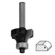 Фрезер за дърво профилен Bosch за заоблен профил от WS инструментална стомана с лагер R 6.4 мм, ф 25.4x13.1/54 мм, ф 6.35 мм, PRO - product - 127 BSH 938