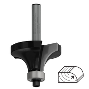 Фрезер за дърво профилен Bosch за заоблен профил от WS инструментална стомана с лагер R 12.7 мм, ф 38.1x18.6/60 мм, ф 6.35 мм, PRO - product - 127 BSH 940