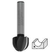 Фрезер за дърво профилен Bosch за жлебове и канали от HW волфрамов карбид  R 7.9 мм, ф 15.9x12.7/45 мм, ф 6.35 мм, PRO - product - 127 BSH 954