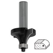 Фрезер за дърво профилен Bosch за заоблен профил от WS инструментална стомана с лагер R 12 мм, 36.7х19/70 мм, ф 12 мм, PRO - product - 127 BSH 956