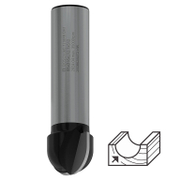 Фрезер за дърво профилен Bosch за жлебове и канали от HW волфрамов карбид  R 8 мм, ф 16x12.7/54 мм, ф 12 мм, PRO - product - 127 BSH 951