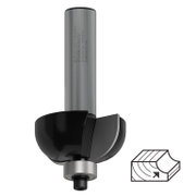 Фрезер за дърво профилен Bosch от WS стомана с лагер с карбидни пластини  R 12 мм, ф 36.7x16/70 мм, ф 12 мм, PRO - product - 127 BSH 968