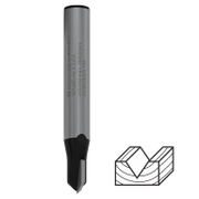 Фрезер за дърво прав Bosch за V-канал от HM с 1 HW пластина  ф 6.4x9.2/45 мм, ф 6 мм, PRO - product - 127 BSH 960