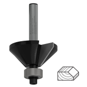 Фрезер за дърво профилен Bosch за фаски с карбидни пластини  45 °, ф 34.9x14.7/56 мм, ф 6 мм, PRO - product - 127 BSH 970