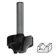 Фрезер за дърво профилен Bosch за жлебове и канали от HW волфрамов карбид  R 6.3 мм, ф 25.4x14/46 мм, ф 6.35 мм, PRO - product - 127 BSH 973