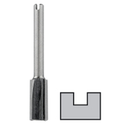 Фрезер за дърво прав Dremel HSS с 2 HSS режещи ръба  ф 4.8х1.4/36 мм, ф 3.2 мм, 652 - product - 127 DRM 358