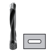 Фрезер за дърво прав Festool HW за дибли с HW спирален режещ ръб  M6x0.75, ф 14х70 мм, D 14-NL 70 HW-DF 700 - product - 127 FST 713