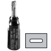 Фрезер за дърво прав Festool HW за дибли с HW спирален режещ ръб  M6x0.75, ф 4х11 мм, D 4-NL 11 HW-DF 500 - product - 127 FST 823