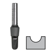 Фрезер за дърво профилен HiKOKI - Hitachi за жлебове и канали от HW волфрамов карбид  R 6.3 мм, ф 12.7х9.5/38 мм, ф 8 мм - product - 127 HTC 764