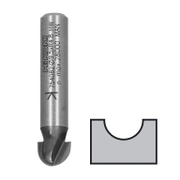 Фрезер за дърво профилен HiKOKI - Hitachi за жлебове и канали от HW волфрамов карбид  R 4.8 мм, ф 9.5х6.3/42.5 мм, ф 8 мм - product - 127 HTC 763