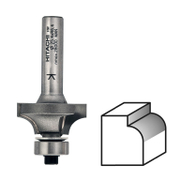 Фрезер за дърво профилен HiKOKI - Hitachi за заоблен профил от WS инструментална стомана с лагер R 9.5 мм, ф 31.8х15.9/59 мм, ф 8 мм - product - 127 HTC 774