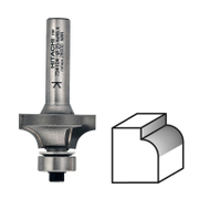 Фрезер за дърво профилен HiKOKI - Hitachi за заоблен профил от WS инструментална стомана с лагер R 6.3 мм, ф 25.4х12.7/55 мм, ф 8 мм - product - 127 HTC 773