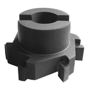 Фрезер за метал дорников Instrument Comers HSS със запоени HM пластини за перпендикулярно фрезоване на детайли ф 100х32х50 мм - product - 127 INC 851