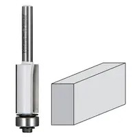 Фрезер за дърво прав Makita HWM с 2 HW пластини с долен лагер  ф 12.7х38/91.4 мм, ф 12 мм