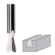 Фрезер за дърво профилен Makita тип лястовича опашка с карбидни пластини  14 °, ф 12.7х13/45 мм, ф 8 мм - product - 127 MKT 613