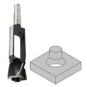 Фрезер за дърво профилен Narex Bystrice цилиндричен за тапи от SP легирана стомана  ф 15х140 мм, ф 13 мм, 8354 - product - 127 NRX 109