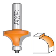 Фрезер за дърво профилен CMT за заоблен профил от WS инструментална стомана с лагер R 8 мм, ф 28.6х12.7/54 мм, ф 8 мм, 7/8/938 - product - 127 TEK 292