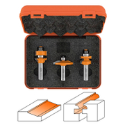 Фрезер за дърво за сглобки CMT нут и перо с карбидни пластини  3 бр., ф 8 мм, 800.524-900.024 - product - 127 TEK 374