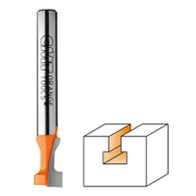 Фрезер за дърво прав CMT HSS за T-канал с 2 HW пластини  ф 9.5х11/54 мм, ф 8 мм, 7/8/950 - product - 127 TEK 469