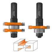 Фрезер за дърво за сглобки CMT нут и перо с карбидни пластини  2 бр., ф 8 мм, 8/900 - product - 127 TEK 514