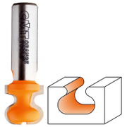 Фрезер за дърво профилен CMT за жлебове и канали от HW волфрамов карбид  R 4.76 мм, ф 19х19/57.2 мм, ф 8 мм, 8/955.601-602 - product - 127 TEK 585