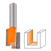 Фрезер за дърво прав CMT HW с 2 HW пластини  ф 13х20/57 мм, ф 8 мм, 911 - product - 127 TEK 591