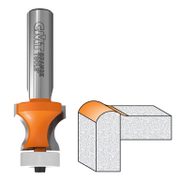 Фрезер за дърво профилен CMT за заоблен профил от WS инструментална стомана с лагер R 8 мм, ф 25.4х22.2/77 мм, ф 12 мм, 8/980.531 - product - 127 TEK 647