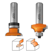 Фрезер за дърво за сглобки CMT нут и перо с карбидни пластини  2 бр., ф 8 мм, 955.302-855.802 - product - 127 TEK 643