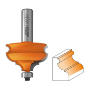 Фрезер за дърво профилен CMT за жлебове и канали от HW волфрамов карбид  ф 47.5х28.5/77.4 мм, ф 12 мм, 8/956.501 - product - 127 TEK 787