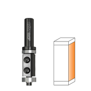 Фрезер за дърво прав CMT WS с 2 HM сменяеми пластини с лагер и сменяема пластина ф 19х30/90 мм, ф 8 мм, 657B - product - 127 TEK 808