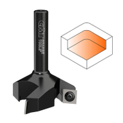 Фрезер за дърво прав CMT HL и 1 HL сменяема пластина с горен лагер  ф 80х12/90 мм, ф 20 мм, 663 - product - 127 TEK 852