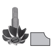 Фрезер за дърво профилен Wolfcraft за вдлъбнати жлебове и канали  R 10 мм, ф 35х11 мм, ф 8.5 мм - product - 127 WLF 730