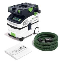 Прахосмукачка Festool за сухо и мокро почистване   1200 W, 230 V, 3700 л/мин, 15 л, клас L Cleantec CTL MIDI I
