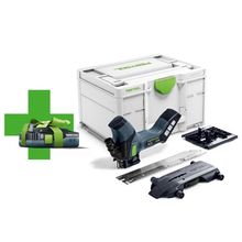 Трион Festool за изолационни материали  с подарък с 1 батерия без зарядно, 18 V, 4 Ah, 3000 хода/мин ISC 240 EB-Basic-4.0
